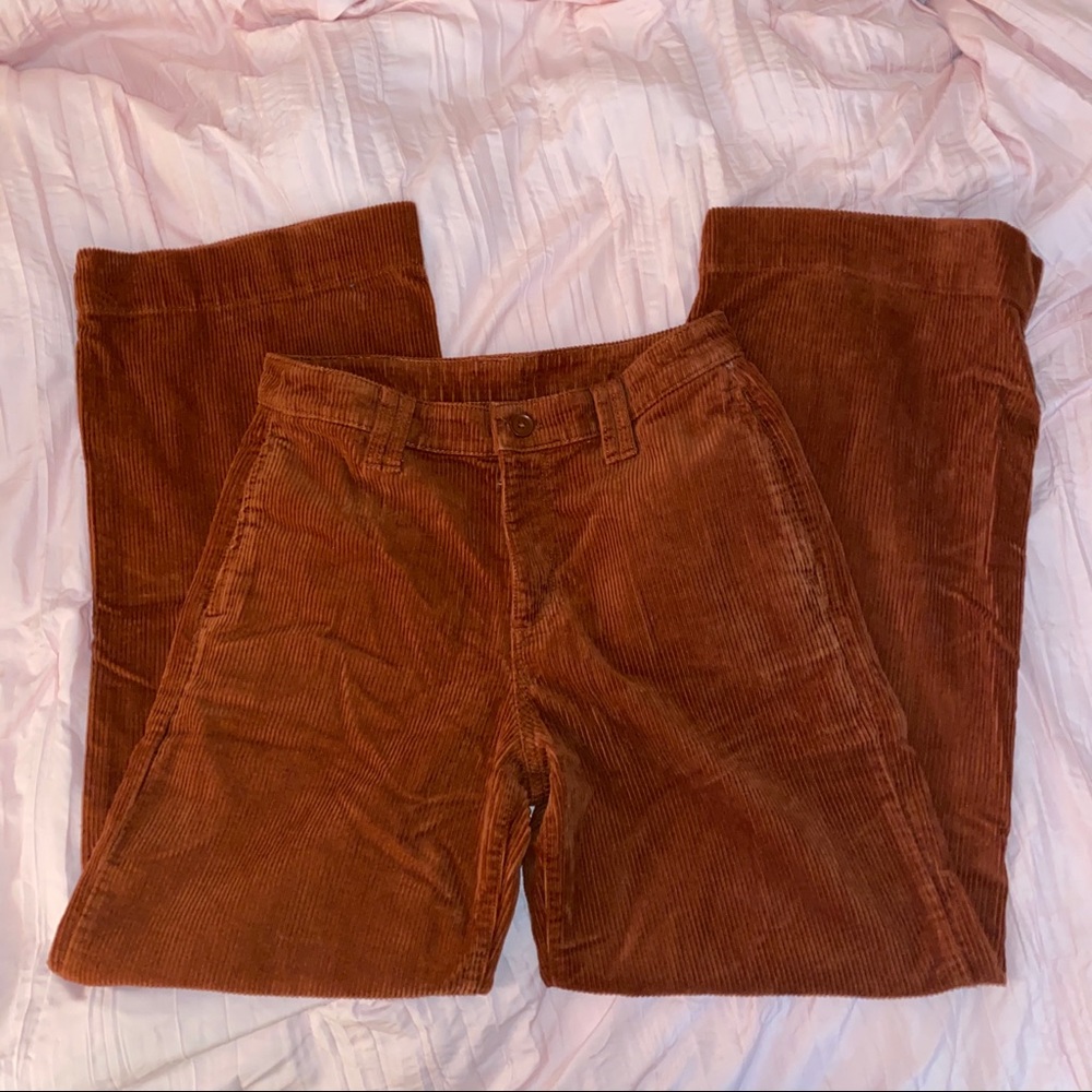 Burnt Orange Corduroy Pants